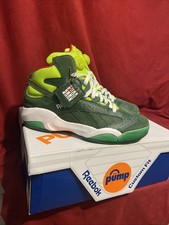 NIB Rare Reebok Shaq Attaq Pump Ghost of Christmas Shoes Mens Size 10.5