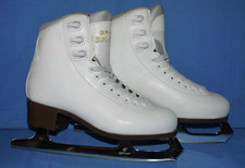 Very Good Condition! - Graf Bolero Gold Ice Figure Skates - 37 / UK 4