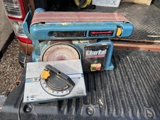 Clarke woodworker 4" belt & 6"