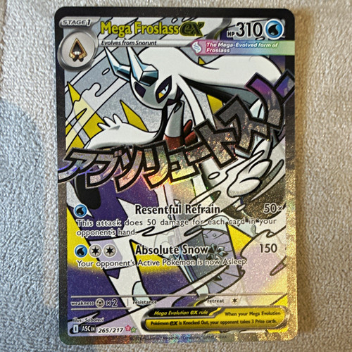 Pokémon tcg mega - tcg, froslass