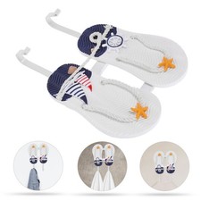  Beach Hut Wall Hooks Seaside