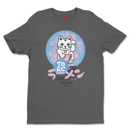 Torc shirt lucky - cat, pastel