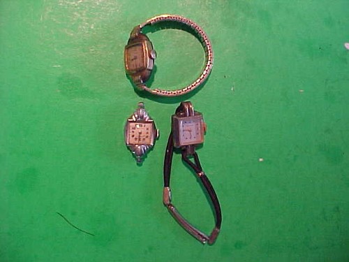 Three gold filled waltham - 10,