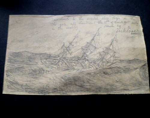 Antique handrawn pencil - pencil, sketch