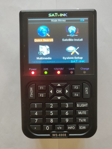 Satlink 6908 lcd - ws-6908, 3.5"