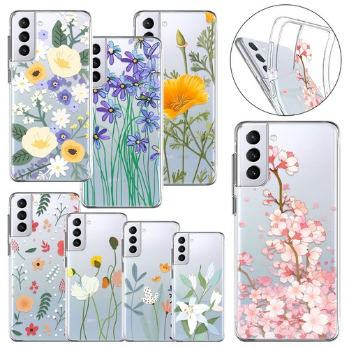 Silicone sweet floral phone - silicone,