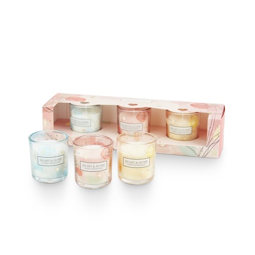 Three mini candle - candle, set