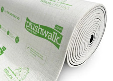8mm,10mm or 12mm Plushwalk Carpet Underlay - Branded High Quality Foam - Cheap