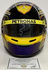 LEWIS HAMILTON Signed Helmet 2024 “7 Stars” F1 Mercedes Full Size 1:1 Scale COA
