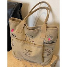 Cute Cartoon Bear Handbag Large Capacity Fashion Tote Shopping Bag