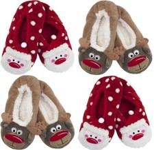 Ladies Xmas Christmas Sherpa