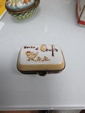 LIMOGES FRANCE BOX - EGG