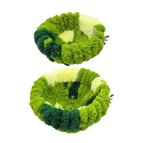 Plush bird bed - plush, house