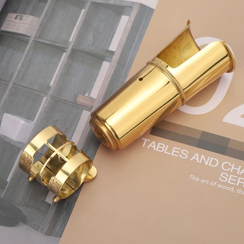 Golden tenor saxophone - golden,