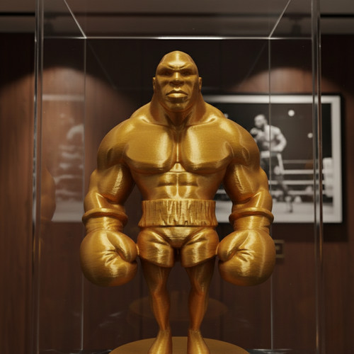 Iron mike tyson boxing - boxing, statue