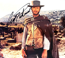 Clint Eastwood Signed (Good, The Bad, The Ugly) 8x10" Authentic Autograph w/COA