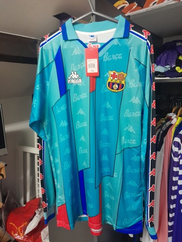 Barcelona 1996 1997 away kappa - barcelona,