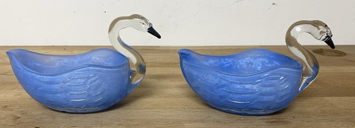 Pair vintage imperial blue - pair,