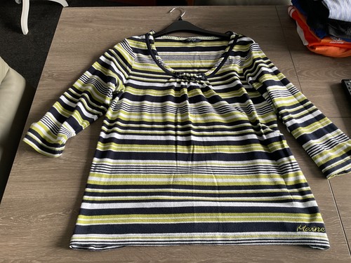 Ladies maine striped casual - maine,