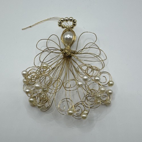 Handmade wire pearl - &, angel