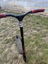 Slam Scooters SL1010 Classic VI Kids Scooter with Adjustable Height Red Black