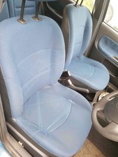Renault Clio MK2 2001-2006 Seats Seat SET Driver Passenger Rear Fabric 5 Door