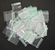 New 100 x Small Clear Plastic