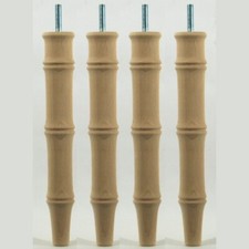 4 FAUX BAMBOO  Legs 250mm (10