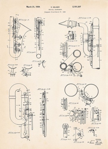 1939 selmer saxophone - 1939, sax