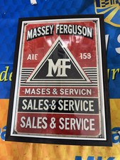 Massey Ferguson Tractor sign