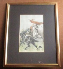 Charles Stewart Parnell & Arthur Balfour Satirical Political Cartoon Print F&G