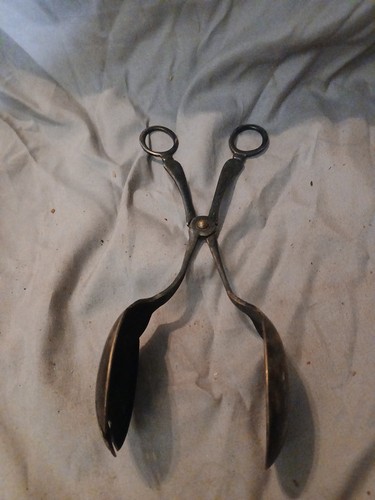 Ornate scissor salad serving - ornate,