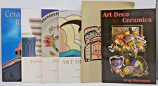 Art Deco Ceramics & Pottery Design Book Bundle Shire Library Decorative Arts