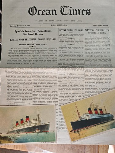 Cunard white star rms - cunard,