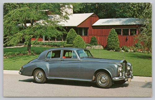 Postcard 1965 rolls royce - 1965,