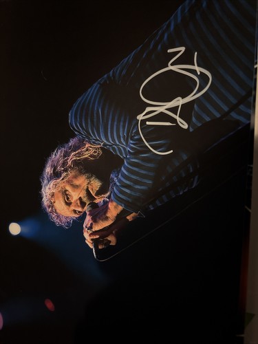 Robert plant signed - plant, 11”-8”