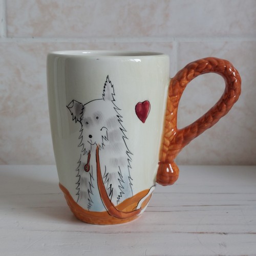 London pottery scottie white - pottery,