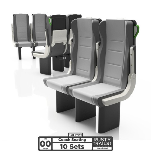 132 coach seats - coach, (10