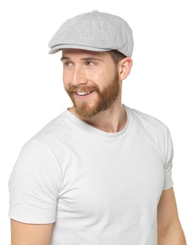 Mens flat cap tom franks - flat, tweed