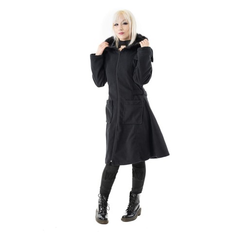 Janie coat ladies black size - size, m