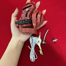 Hollow Chastity Cage Restraints Device Lockable Male Bird Cage Bondage For Men 