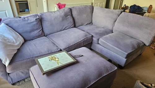 Shaped corner sofa - corner, with