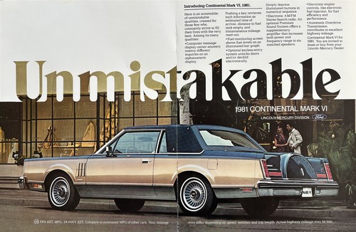 1981 continental mark 81 - continental,