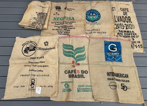 Vintage hessian coffee - vintage,