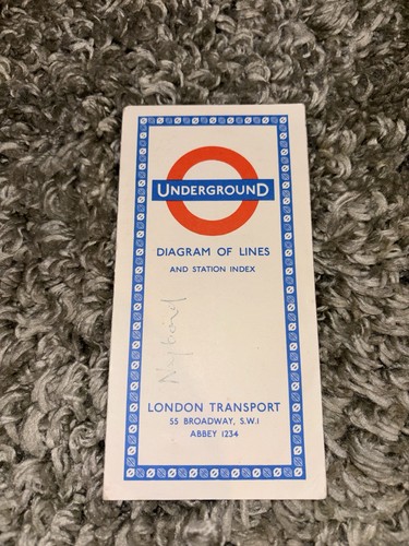 Vintage london underground - vintage,