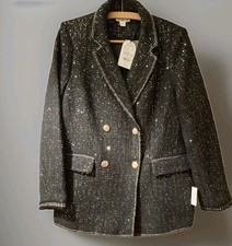 MONSOON Black Sequin Sparkly