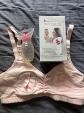 Naturebond Silicone Manual Breast Pump With Stopper BPA free + breastfeeding bra