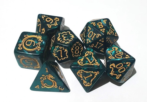 Dnd dice set polyhedral - dnd,