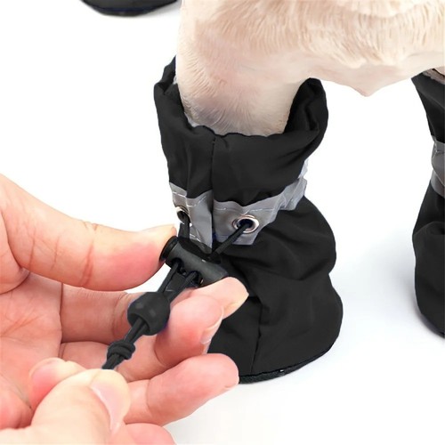 4pcs waterproof dog shoes - waterproof,