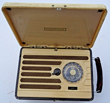 1940s MARCONIPHONE P20B Miniature Bakelite Valve Radio Personal K12